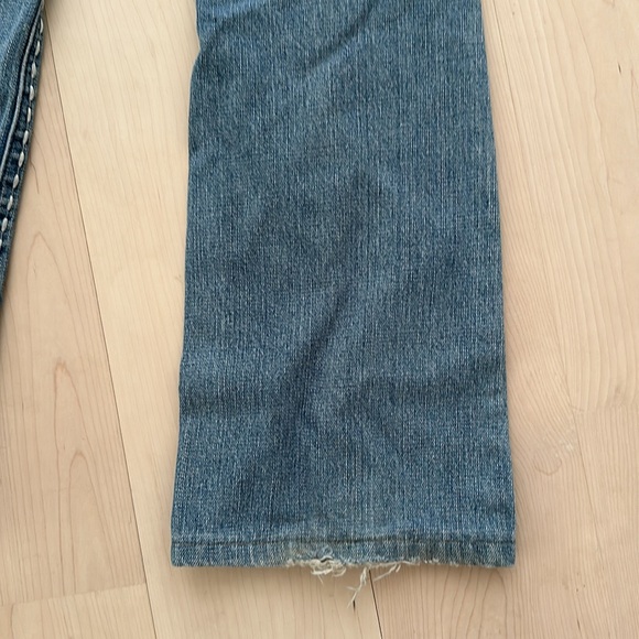 Vintage Joe’s Jeans with pastel rainbow low rise size 26 Women’s - Picture 7 of 9